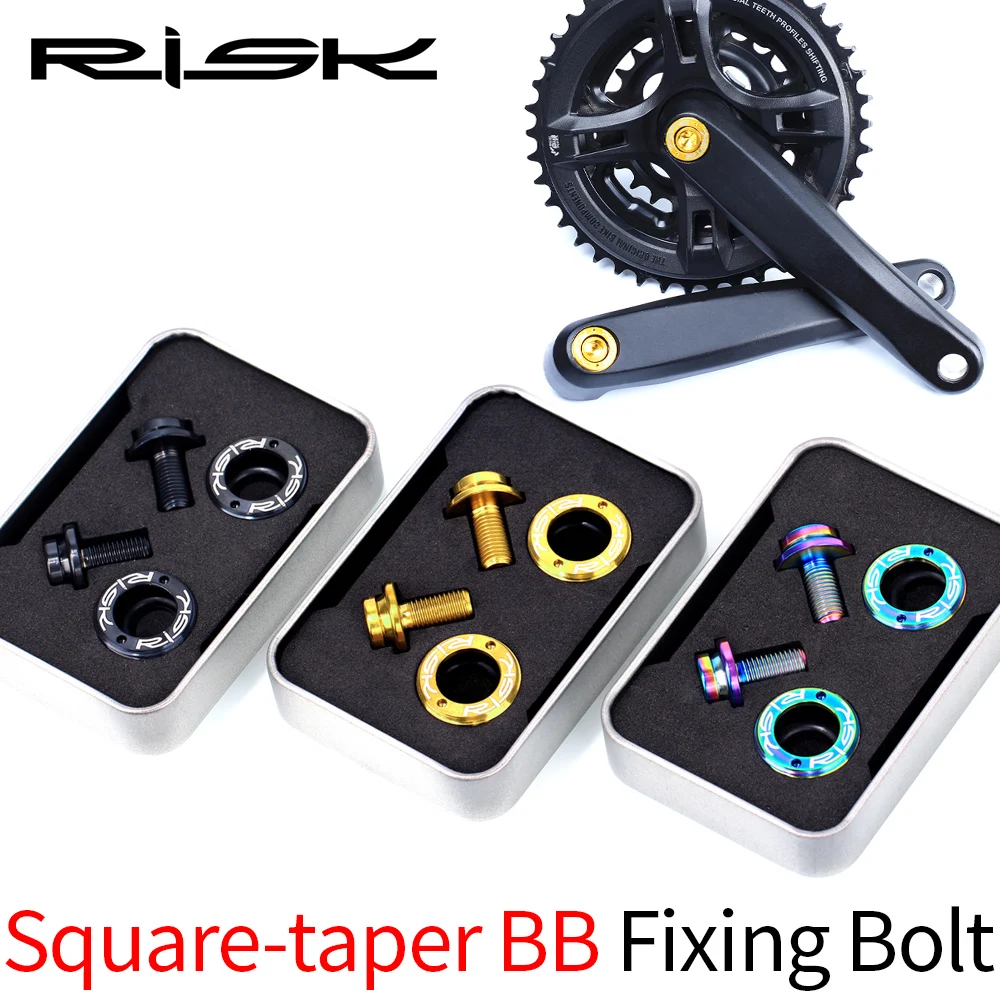 Крепежные винты для велосипеда водонепроницаемые из титанового сплава M8 * 15 мм