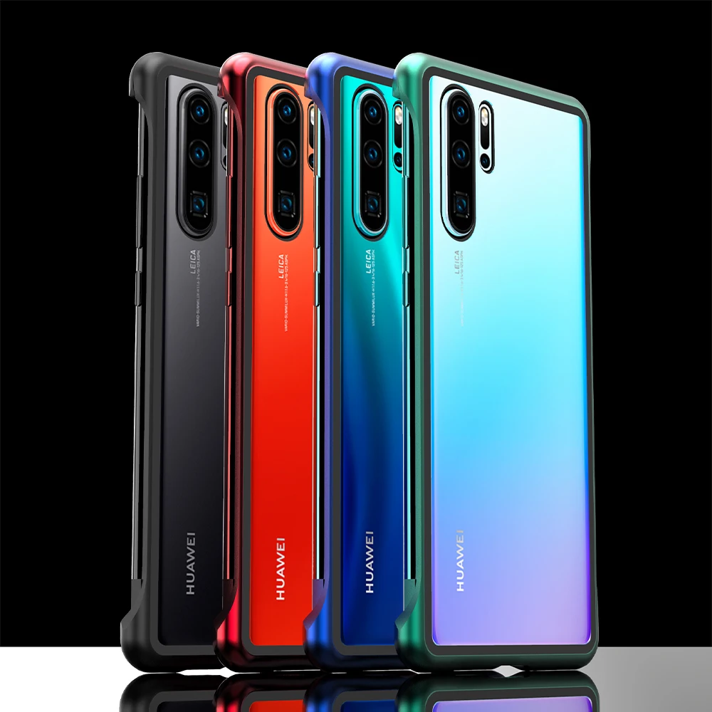 

Slim Case For Huawei P30 Pro Cover Minimalist Strongest Durable Snugly Fit Carbon Fiber For Huawei P30 Case Fundas