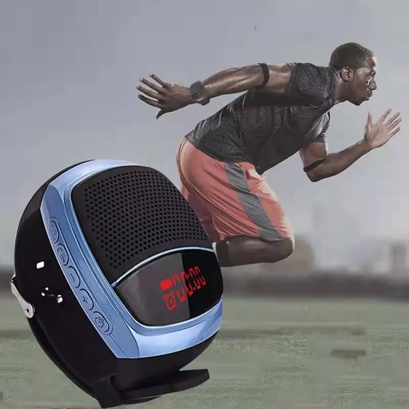 

B90 Running Wrist Hand Buetooth Watch Loudly Speaker Sports Music FM Radio Support 8GB 16GB TF Memory Card PK U6 B20 U3