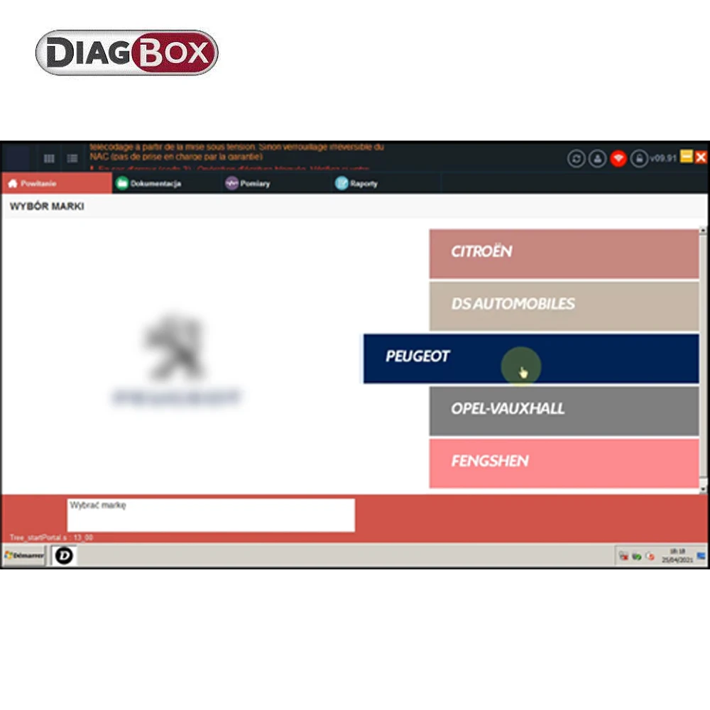 Диагностика ремонта Lexia 3 V9.91 Diagbox последняя версия полностью рабочий для Peugeot Citroen