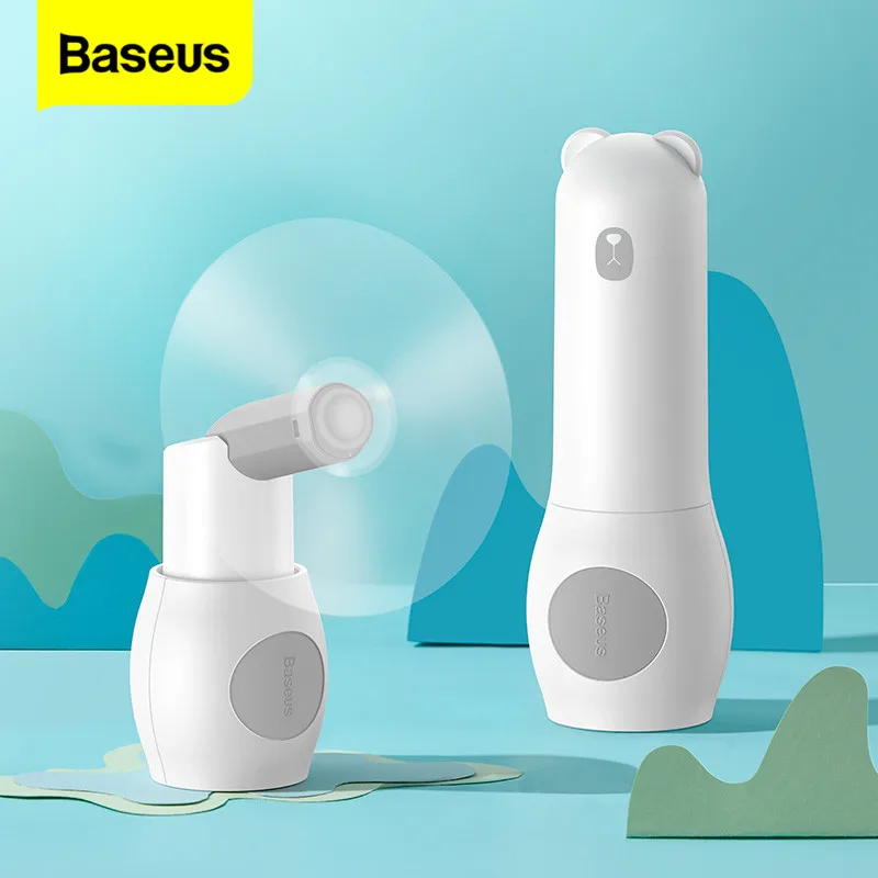 Портативный мини вентилятор Baseus 2000 мАч|Вентиляторы| |