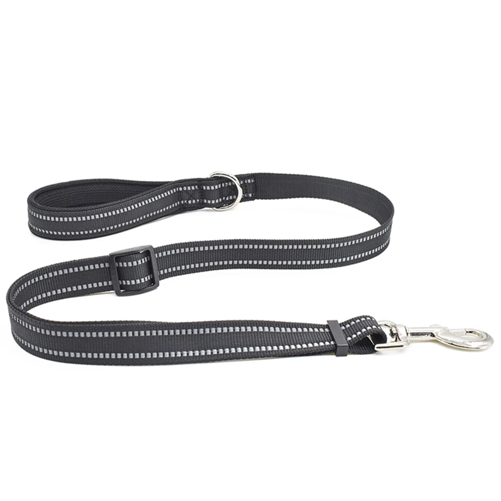 leash black Hoomall Pet ошейники для собак светодиодный подвесной ошейник с красочными светодиодный свет, с круглой горловиной, для собаки кошки, Декор Аксессуары для ошейника питомца 1 шт - Цвет: leash black