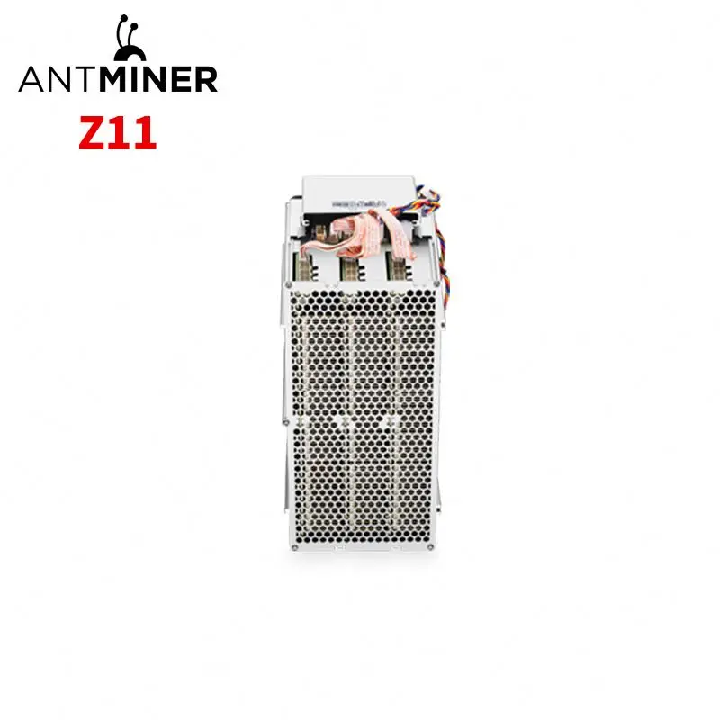 Бывшая в употреблении Майнер Bitmain antminer Z11 135KSol/s 1418 Вт ZEC машина для майнинга eth ltc zec