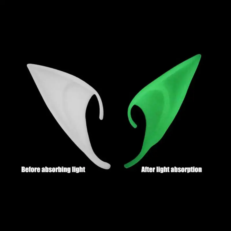 2 шт./компл. Хэллоуин латексные эльфы уши ангела и феи Пикси для ролевых игр