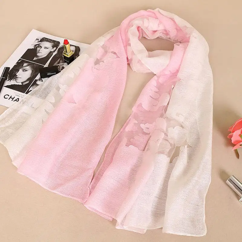 

Embroider Viscose Shawl Scarf Stole Bandanas Muslim Hijab High Quality Head Wrap Plain 180cm*90cm