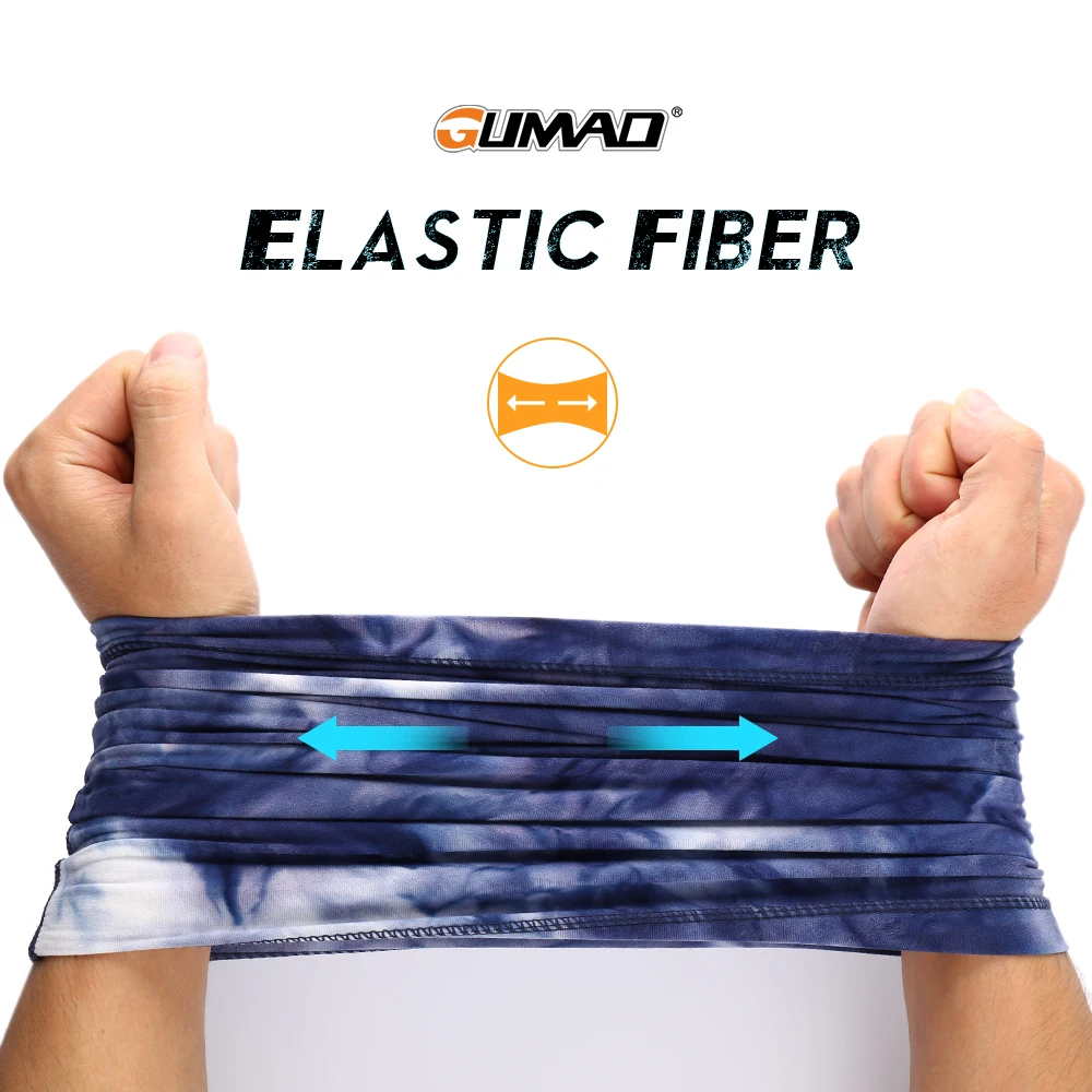 Шарф-труба унисекс с принтом теплая полумаска-Бандана для лыж велоспорта бега