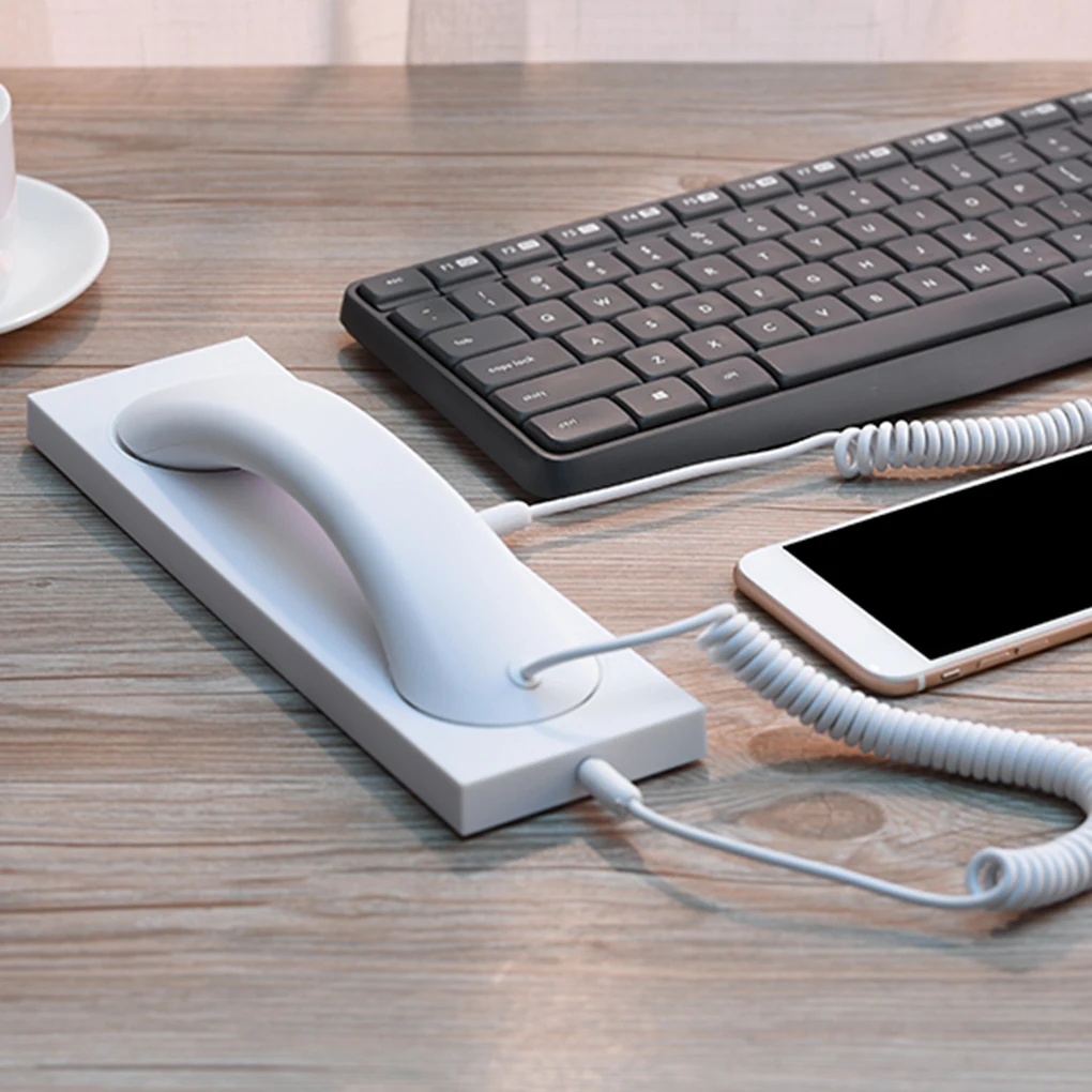 Новый Портативный телефонными трубками трубки наушники телефоны в стиле ретро