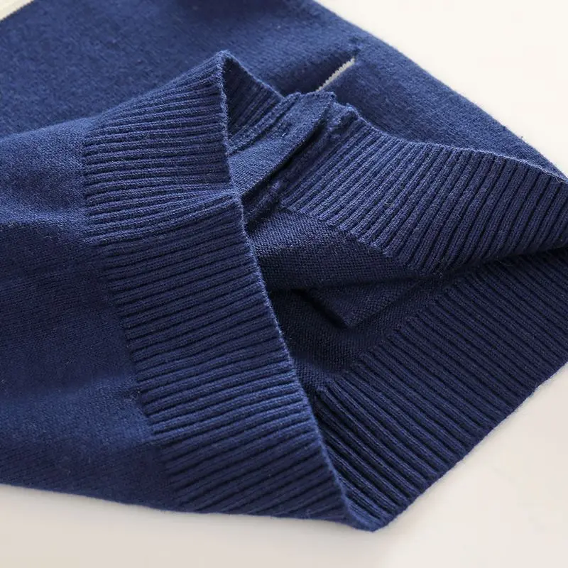 Осеннее пальто вязаный кардиган с длинным рукавом повседневный топ в полоску для