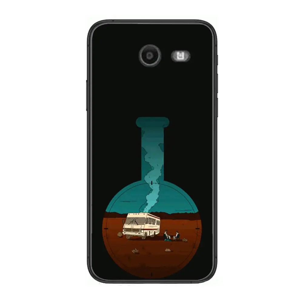 

quebrando mau tv Phone Case Hull For Samsung Galaxy J 4 3 5 6 7 8 EU 2018 Plus 2017 Black Shell Art Cell Cover TPU