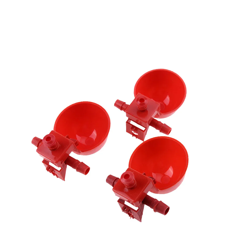 10pcs Set Automatic Bird Poultry Bowl Feed Plastic Water Cups Chicken Fowl Drinker Farm Supplies | Дом и сад