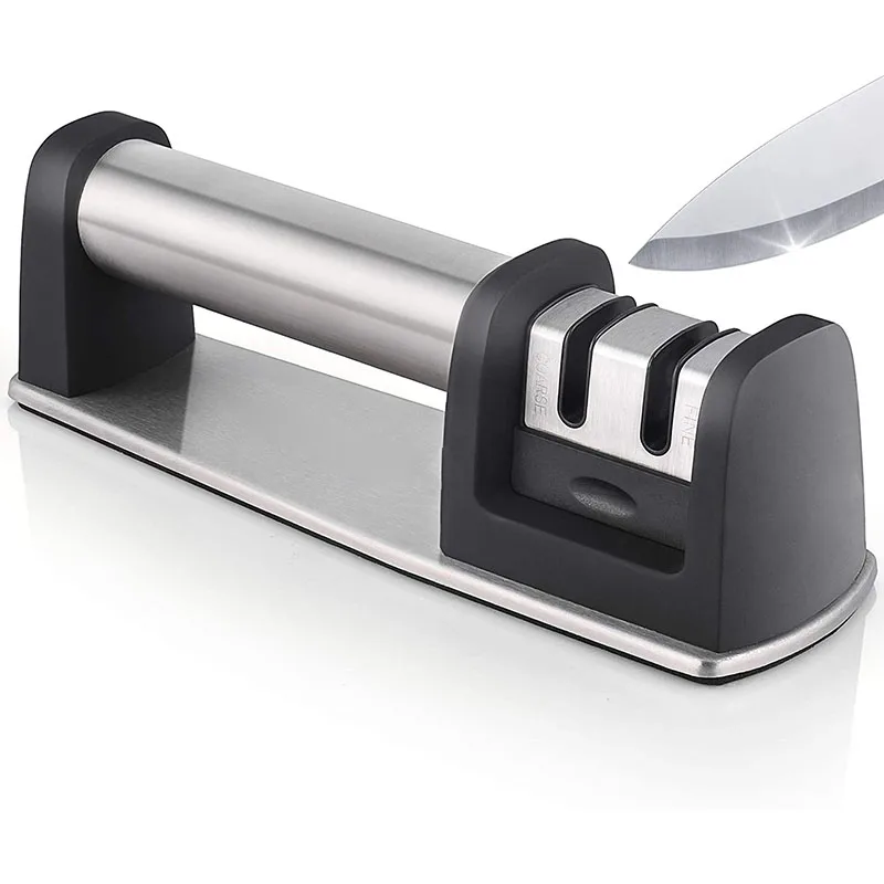 

2021NEW Knife Sharpener Knife Sharpener Quality Knife Sharpener for Straight and Serrated Knives Kitchen Accessories