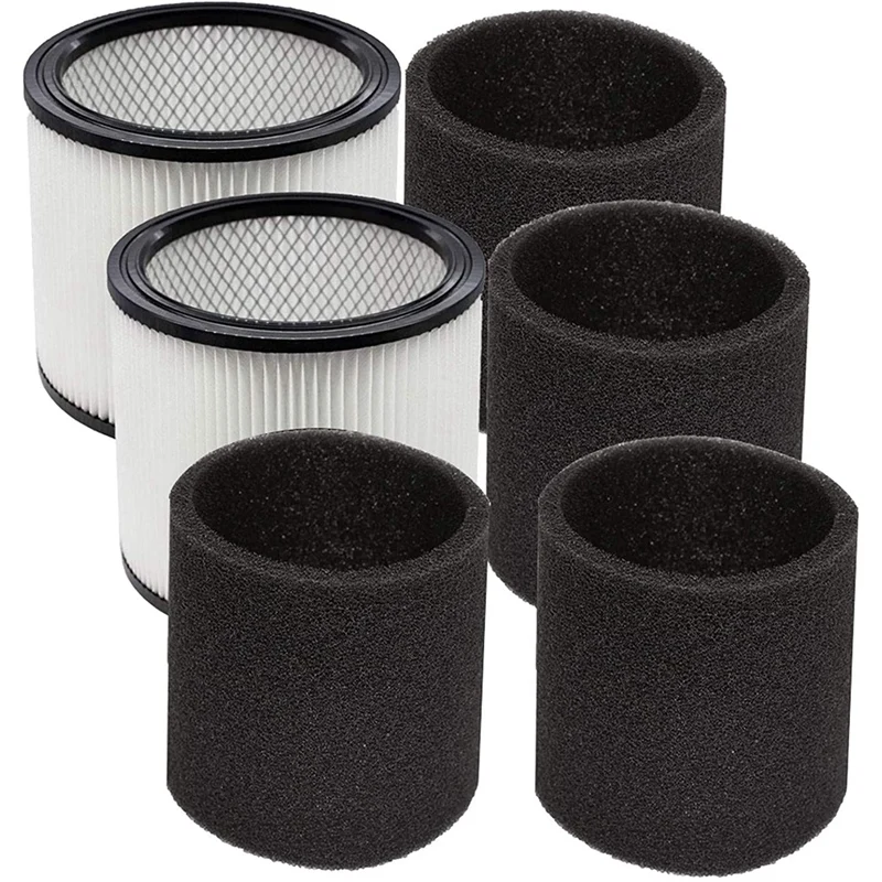 

Foam Sleeve Filter For Shop-Vac 90304 90350 90333 Cartridge Filter Replacement Fits Most Wet/Dry Vacuum Cleaners