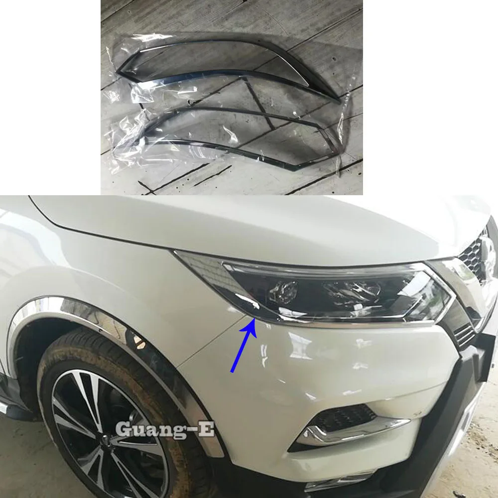 Для Nissan Qashqai 2019 2020 крышка автомобиля Стайлинг детектор ABS хромированные передние