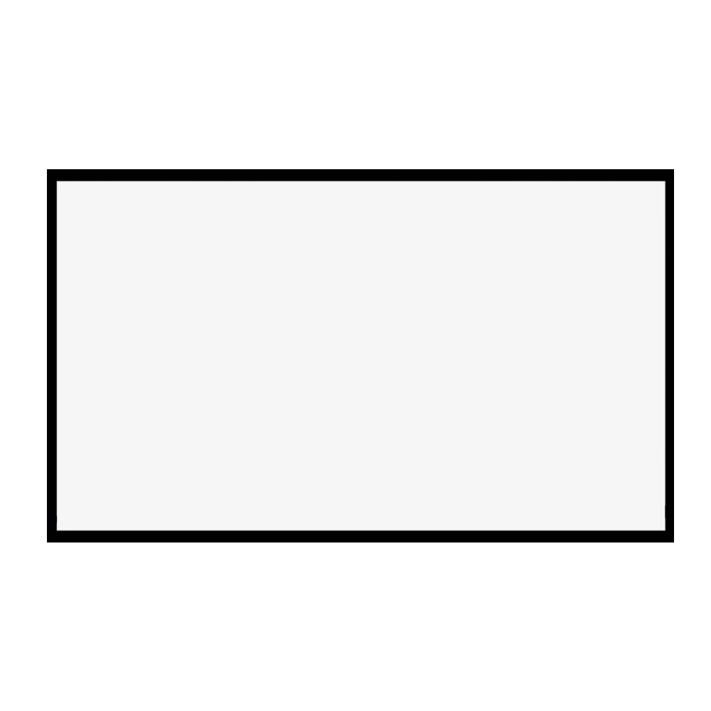 

Простой проектор Aixin 16:9, экран для занавесок 60 72 84 100 120 150 дюймов, для дома, улицы, офиса, складной HD экран для проектора