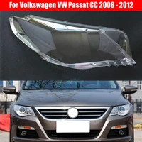 headlamp lens for volkswagen vw passat cc 2008 2009 2010 2011 2012 headlight cover car replacement auto shell