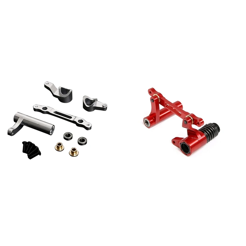 

Metal CNC Steering Kits Fit for 1/8 HPI Racing Savage XL FLUX Rovan TORLAND Monster Brushless Truck Parts