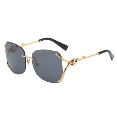 

Fashion Trend Sunglasses For Couple Fox Head Decorative Sunglasses Personality Main Street Shooting Tide Cool-Looking Leisure