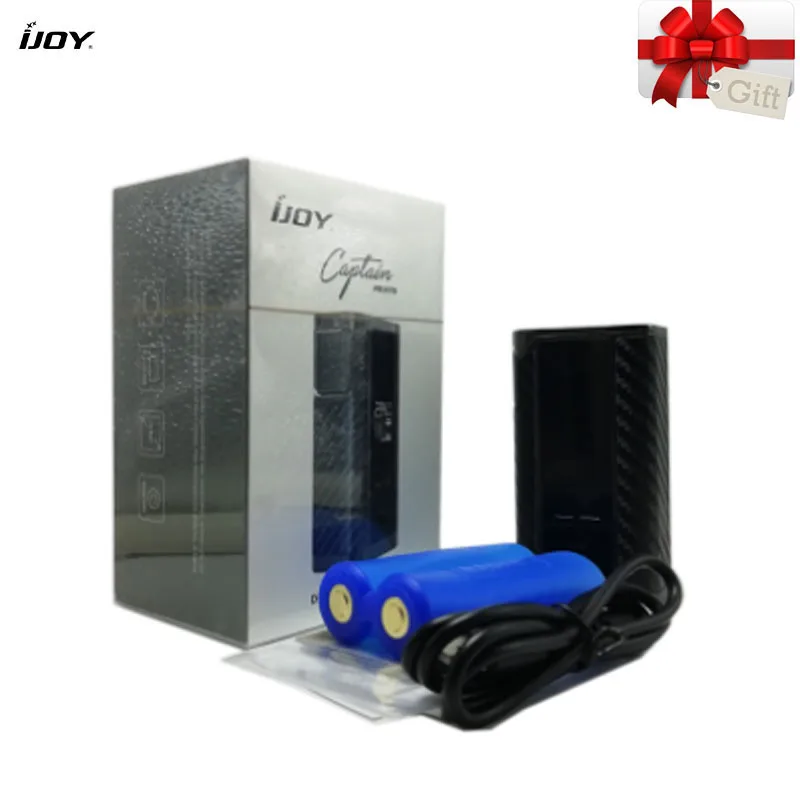 Классический двойной бокс-мод 20700 IJOY Captain PD270 TC 234 Вт для Ijoy вейп бак испаритель