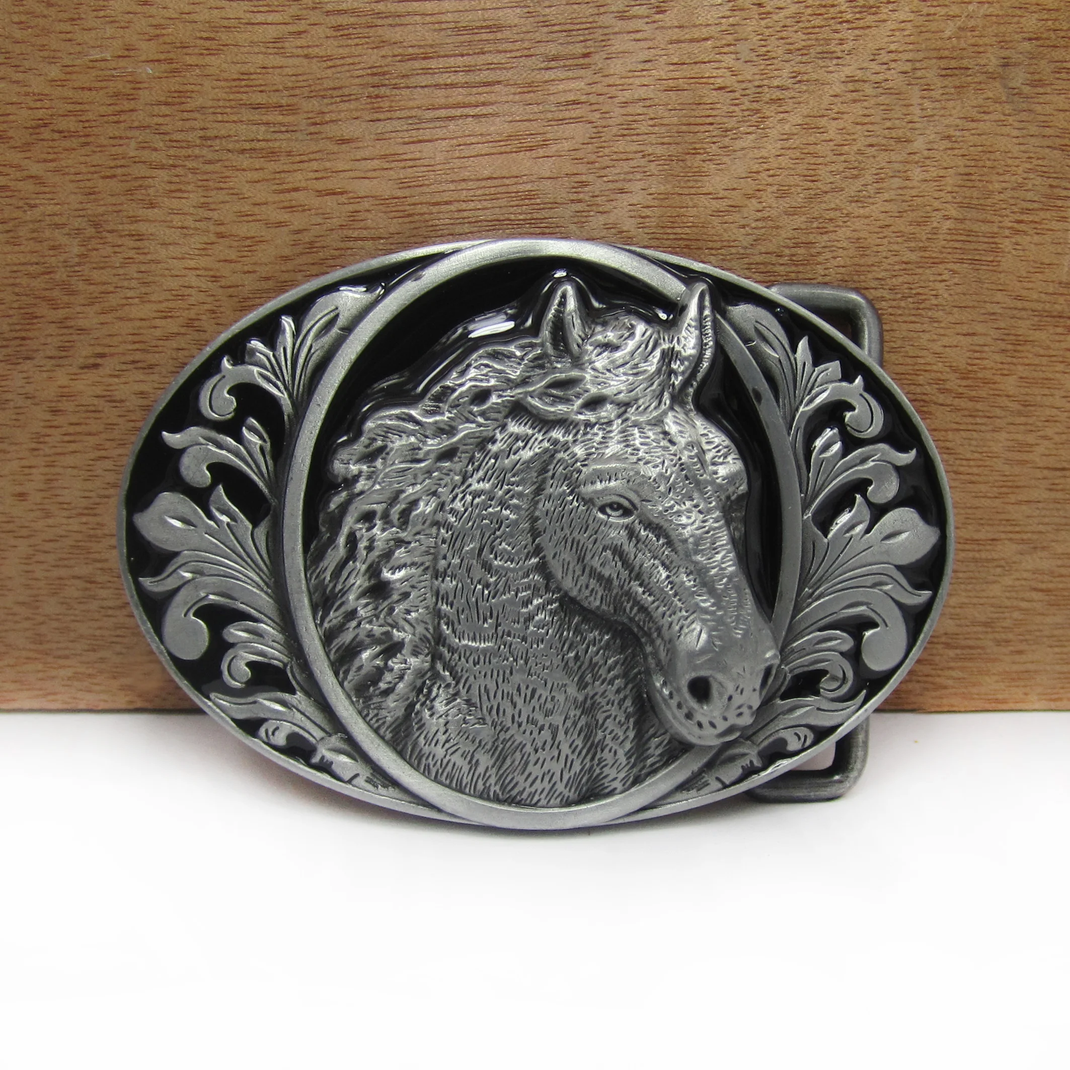 Пряжка BuckleClub мужская Ковбойская в стиле ретро джинсы западном с головой лошади