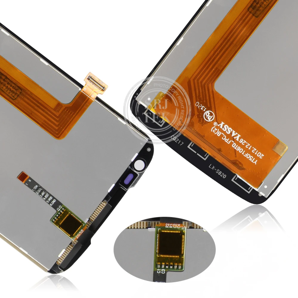 Черный белый красный для lenovo S820 lcd кодирующий преобразователь сенсорного экрана в сборе запасные части для lenovo S820 дисплей S820