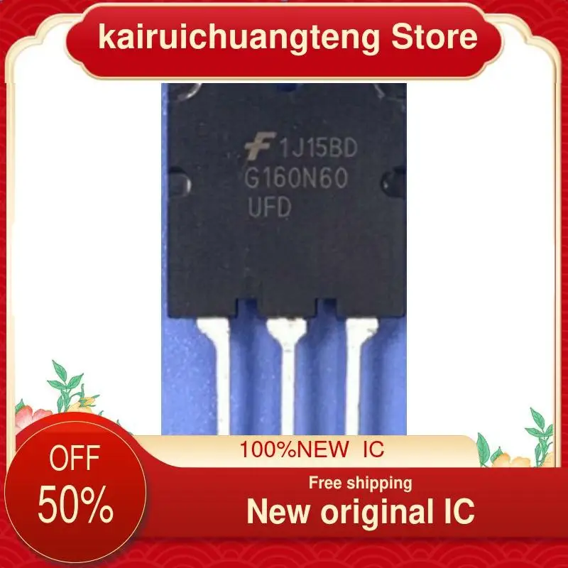 

(1 шт.) G160N60UFD TO3P 160A600V новый оригинальный IC