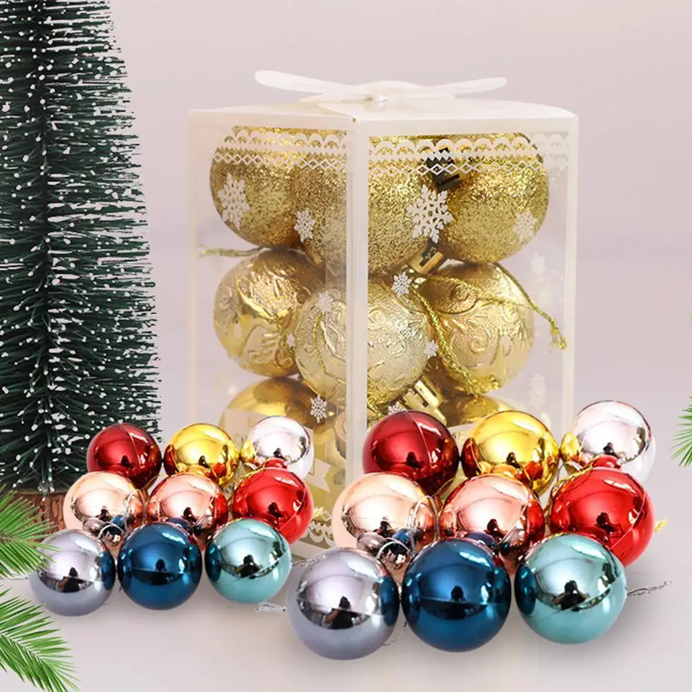 

12 шт./коркорт. Рождественские шары, украшения для рождественской елки, шар, Рождественские Подвески для елки, декор для домашвечерние, новог...