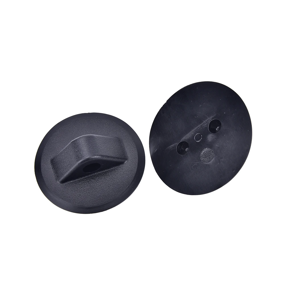 

2pcs Round Single Hole Rope Buckle Black for Kayak Inflatable Boat Raft Dinghy Boat Accessories