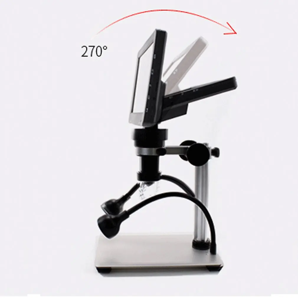 

7 Inch Lcd Digital Microscope Usb 1000x Magnification 1080p Video Camera Coin Microscopio For Error Coins Soldering