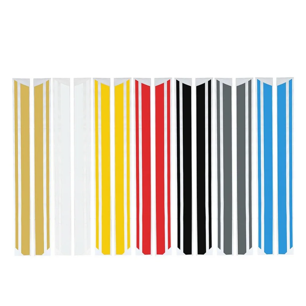 

2018 New 1 Roll 120 X 25CM Vinyl Decal Car Hood Side Body Bumper Striped Fashion Style Easy Installation #275039