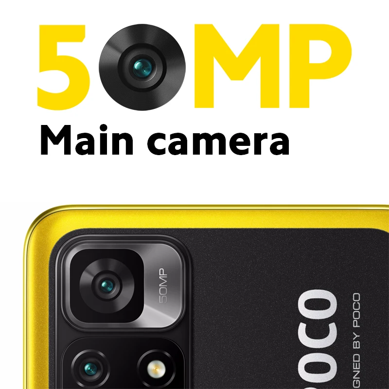 POCO M4 Pro 5G Global Version NFC Dimensity 810 Octa Core 90Hz 2400x1080 DotDisplay 5000mAh 33W Pro Fast Charging 50MP Camera