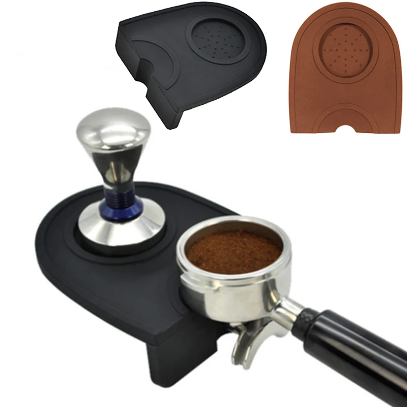

Silicone For Coffee Tamper Mat Espresso Latte Tamper Tamping Rest Holder Pad