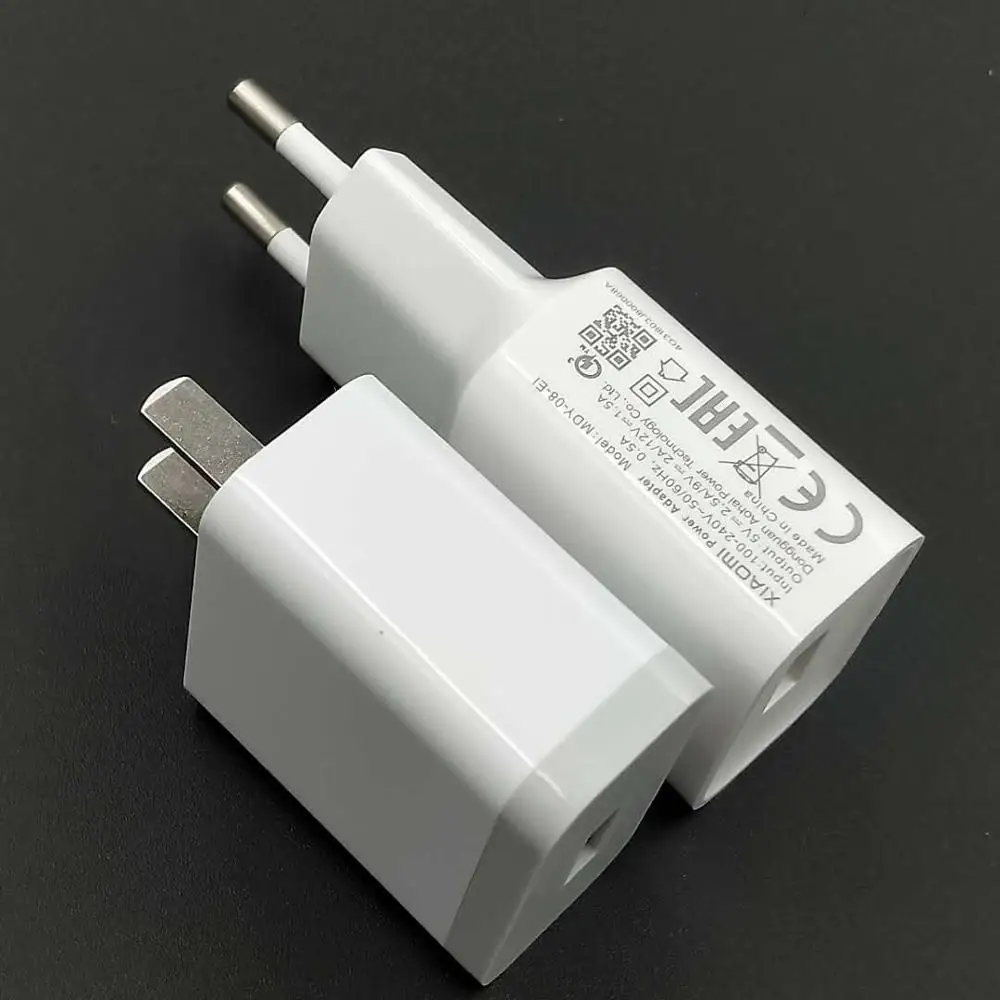 Оригинальный USB адаптер QC3.0 для быстрой зарядки Xiaomi кабель Type C Mi CC9 CC9E 9t 9se 8 8SE 6 6X 5 5c