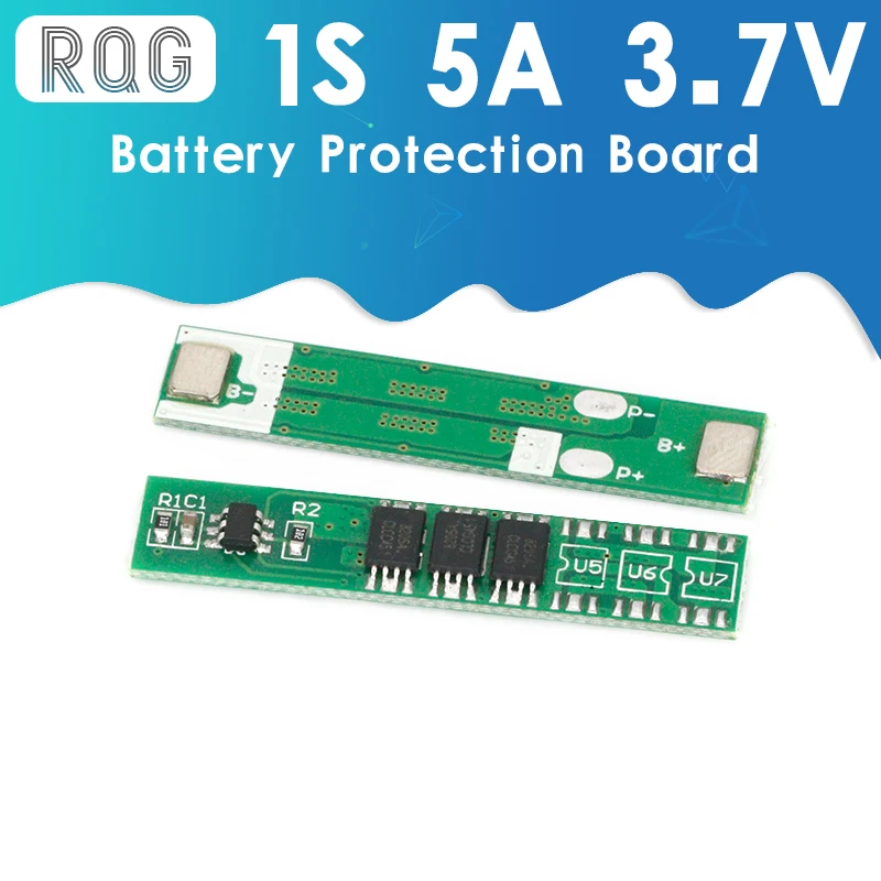 

Защитная плата 1S 7.5A 10A 15A 3,7 V li-ion 3 4 6MOS BMS PCM для литиевой батареи 18650