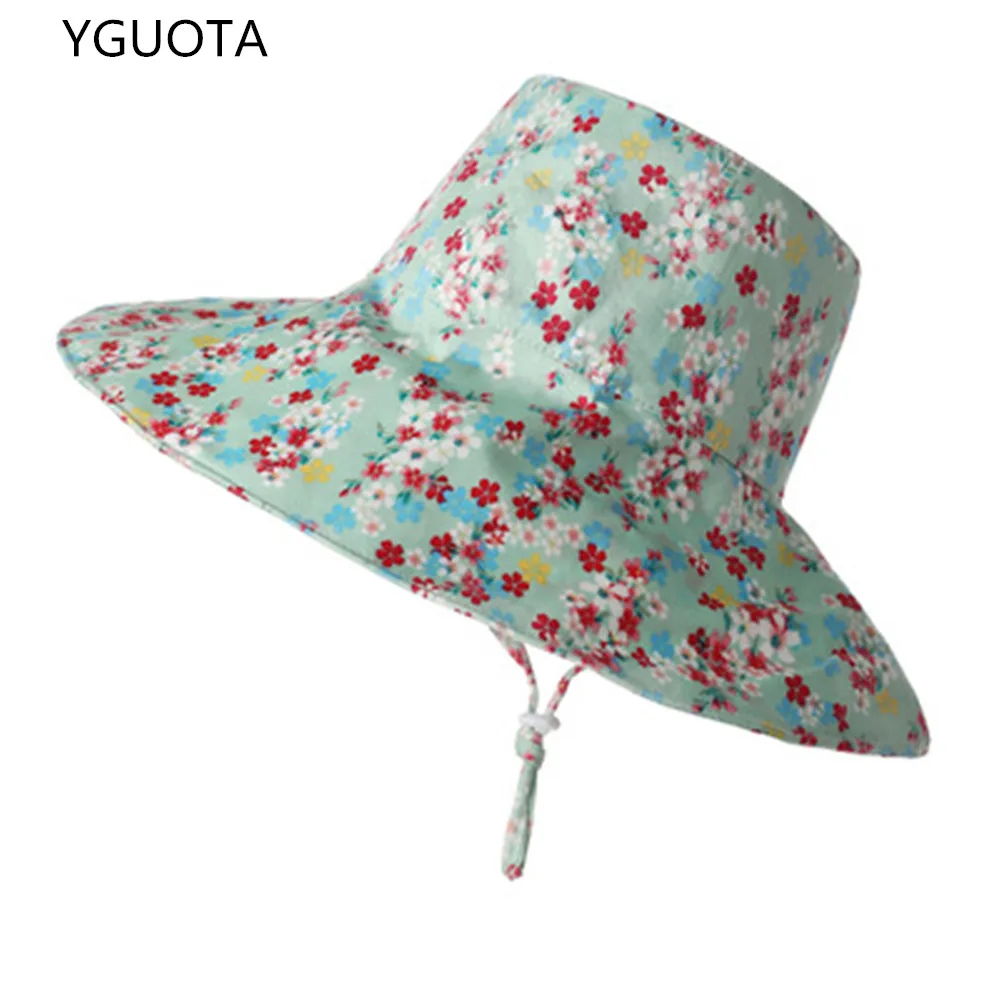 

Children Bucket Hat Spring/Summer 2021 In Europe And The New Baby Cap For Men And Women Beach Fisherman In Panama Hat