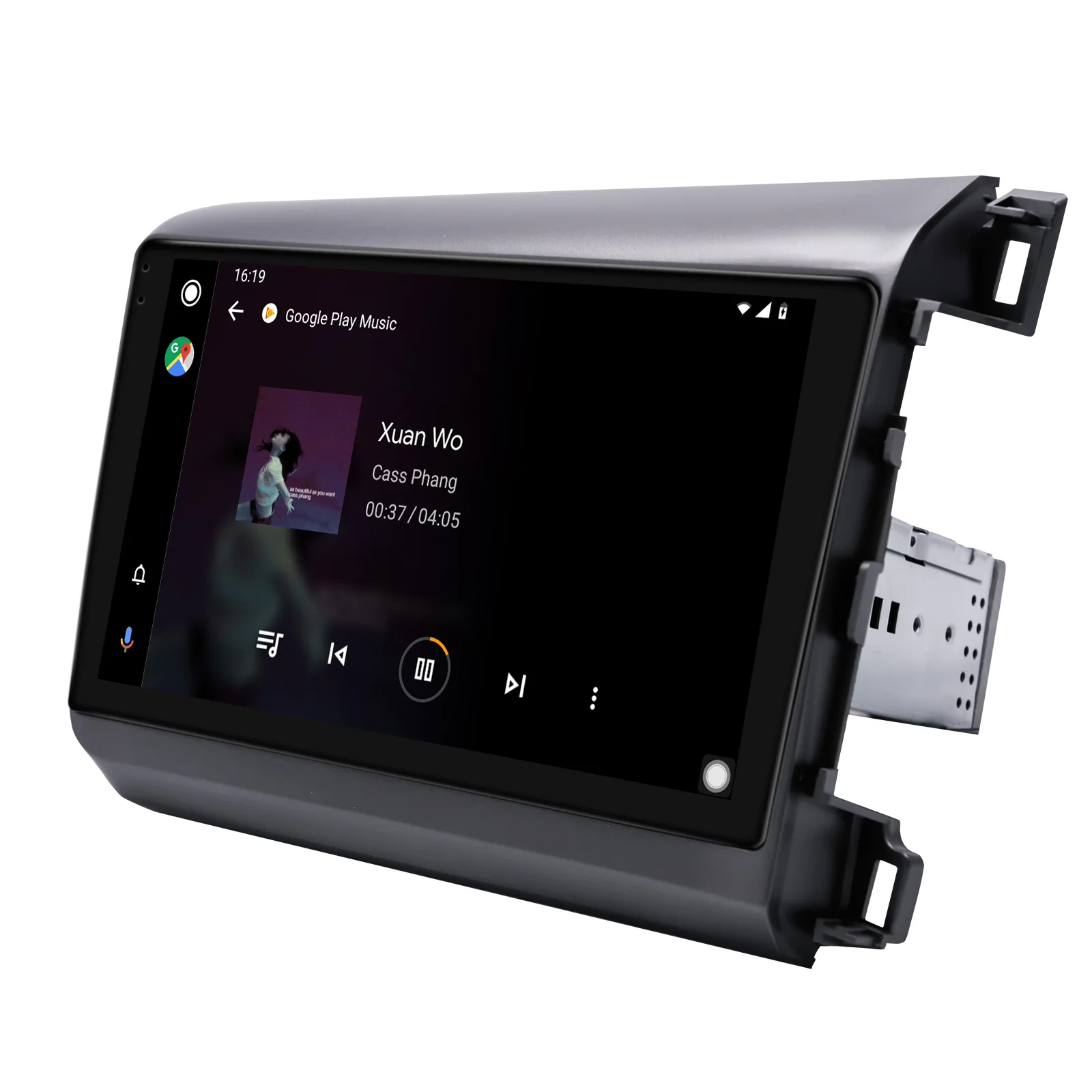 구매 라디오 1 딘 오디오 자동차 헤드 유닛 중앙 멀티미디어 플레이어 무선 카플레이 혼다 시빅 2012-2015 9 인치 IPS 스크린