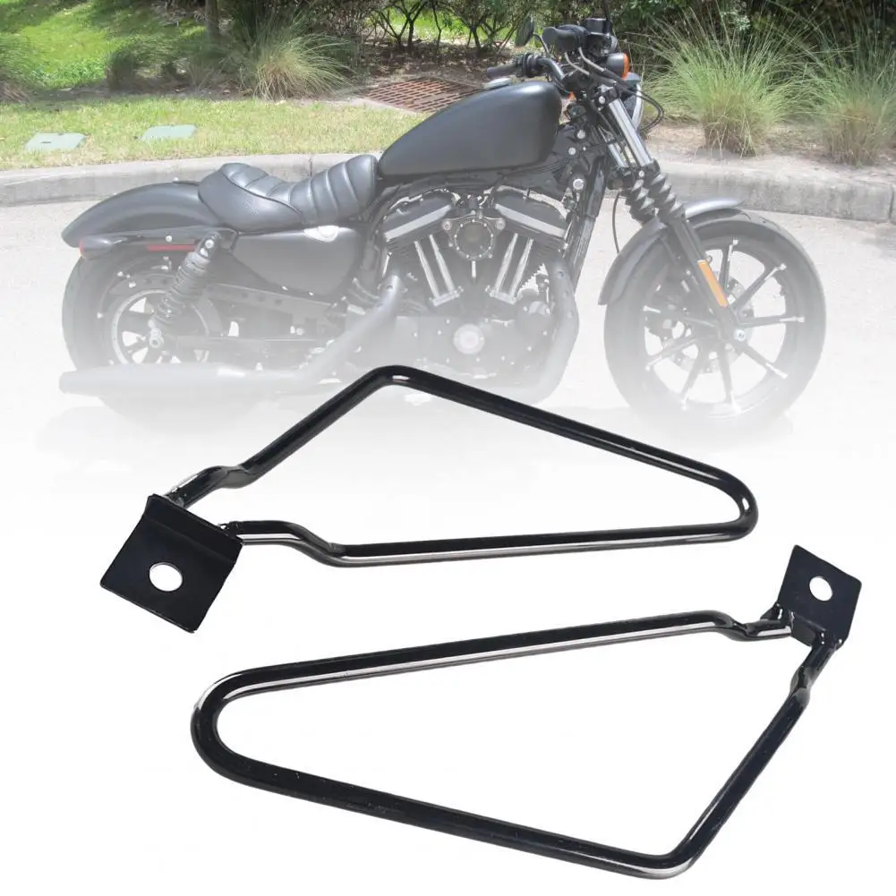 

Powerful Black Scooter Saddle Bag Mount Bars for Sportster 883/for Dyna