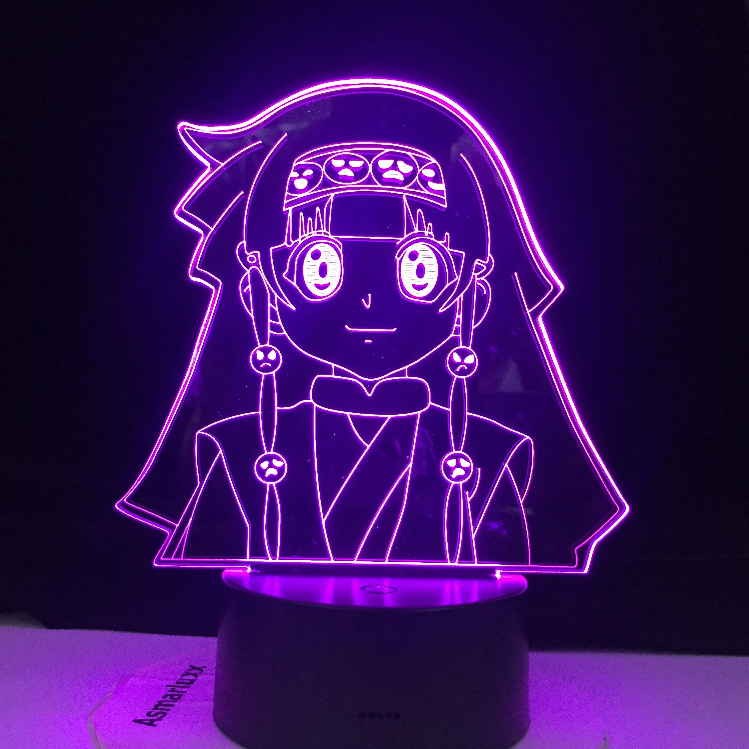 

Лампа аниме ALLUKA ZOLDYCK Hunter X Hunter, светодиодная настольная лампа для домашнего декора