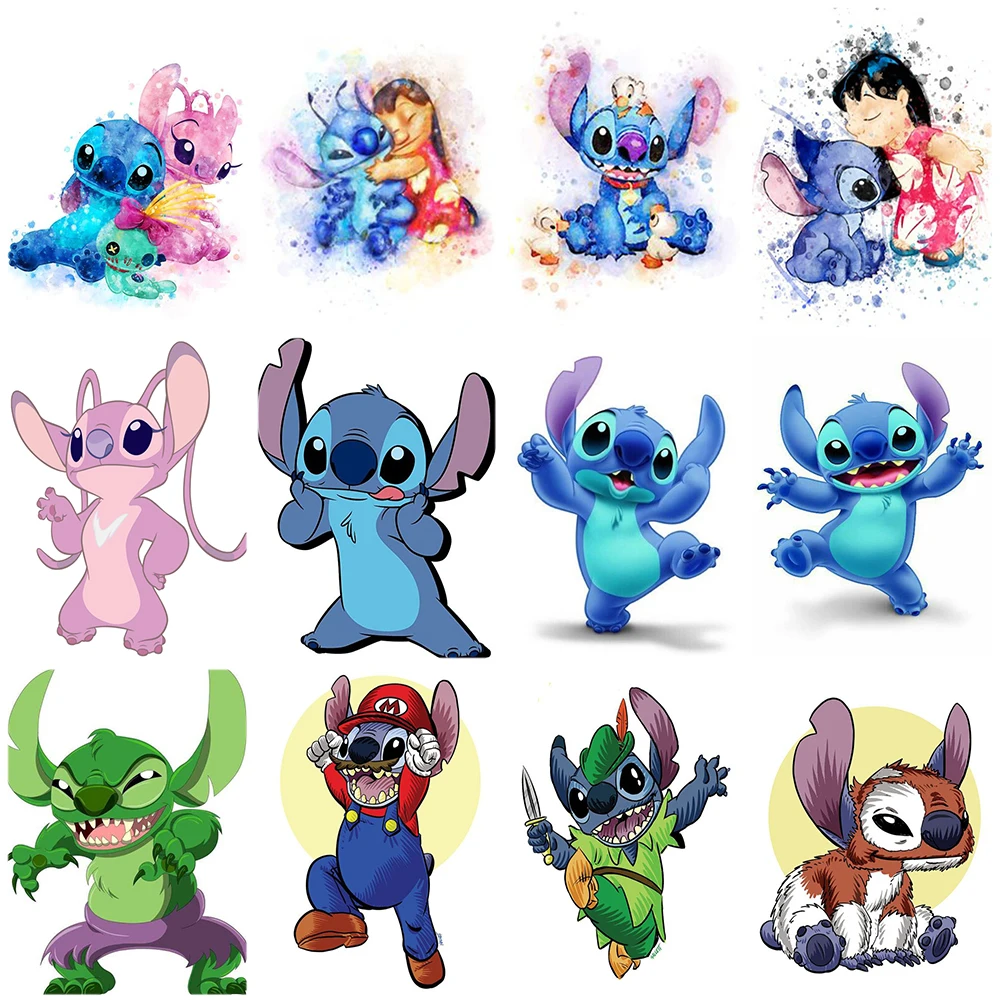 

Disney Diamond Painting 5D DIY Cartoon Lilo & Stitch Diamond Embroidery Cross Stitch Kits Mosaic Home Decor Gift