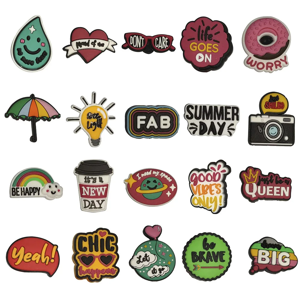 1 шт. ПВХ аниме персонажи украшения для обуви популярные садовые аксессуары