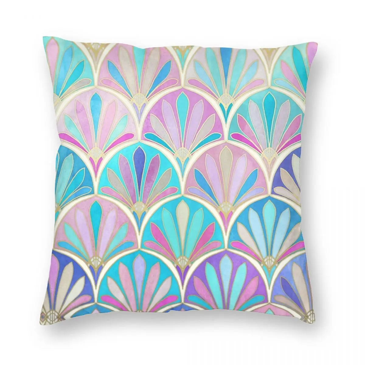 

Роскошный чехол с подушкой в стиле арт-деко, размеры до 45x45