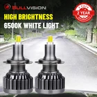 Светодиодная фара BULLVISION 20000LM H11, 360 градусов, с CSP-чипом, H1, H7, H8, H9, 9005, 9006, HB3, HB4, белого цвета, 12 В, 6500 К
