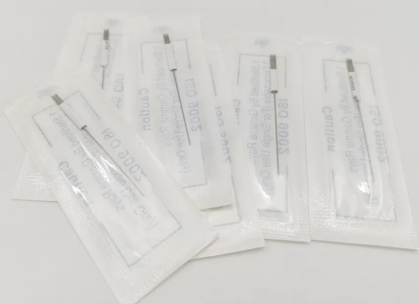 Иглы для перманентного макияжа бровей 2000 шт. 1 2 5 7RL 5F 7F тату иглы и губ наконечники