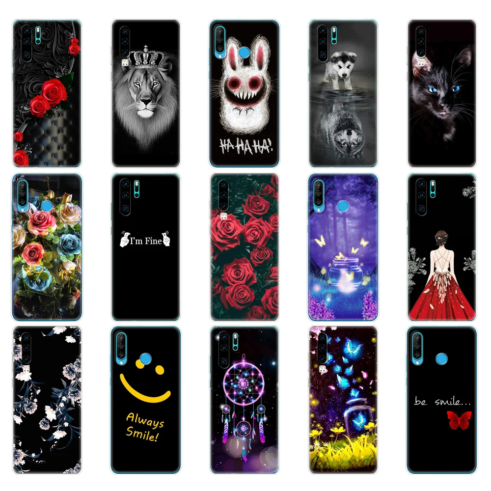 Чехол для Huawei P30 Pro силиконовый чехол из ТПУ телефона VOG L29 ELE Lite|Бамперы| |
