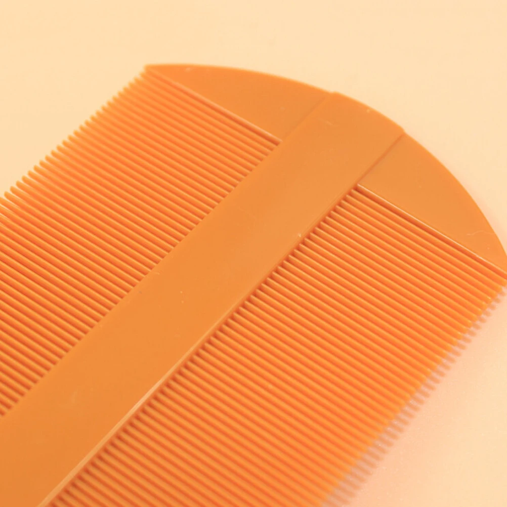 Оптовая продажа 2 шт./лот Пластиковые Двухсторонние Изящные зубные расчески для