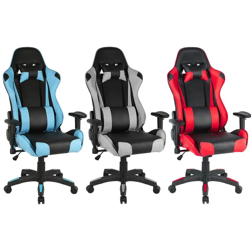 

WCG Gaming Chair Computer Chair High-quality Gaming Chair Leather Internet LOL Internet Cafe Racing Chair Office Chair Gamer HWC