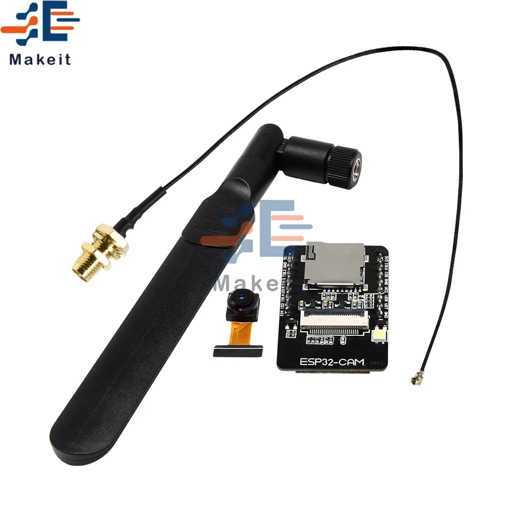 ESP32 камера Cam Mb/Ch340 антенна модуль камеры макетная плата 5v Bluetooth последовательный