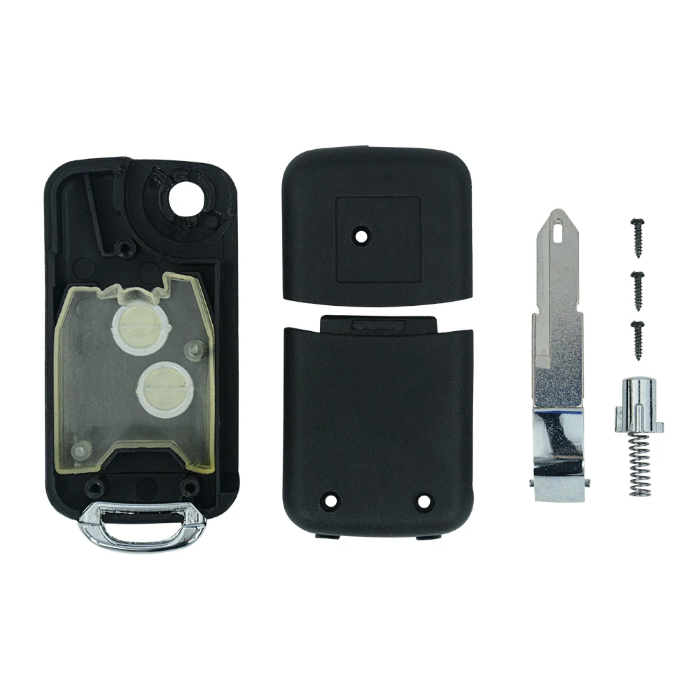 OkeyTech For Citroen C1 C2 C3 Xsara Picasso Peugeot 206 306 307 406 2 Buttons Modified Flip Remote Car key Shell Case Blank | Автомобили и
