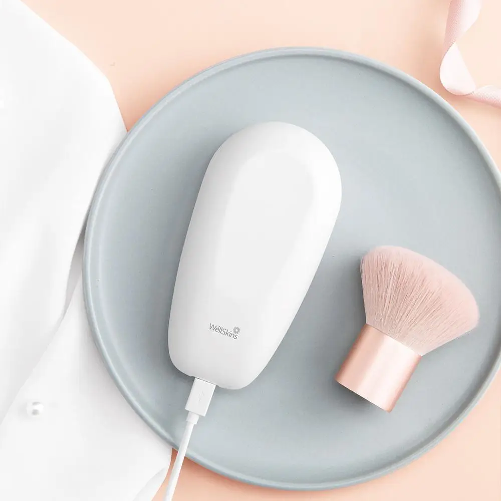 MI Mijia Wellskins отрицательный ионный гребень портативный для волос USB Перезаряжаемый