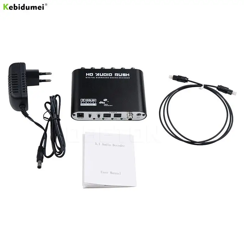 Горячая Распродажа цифровой аудио декодер 5 1 стерео DTS SPDIF конвертер для XBOX360 PS3