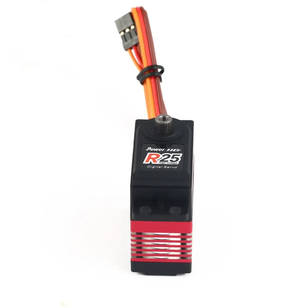 

POWER HD R25 Alloy Gear Digital Coreless High Voltage Servo with 25kg High Torque for RC Remote Control Car Boat Ship